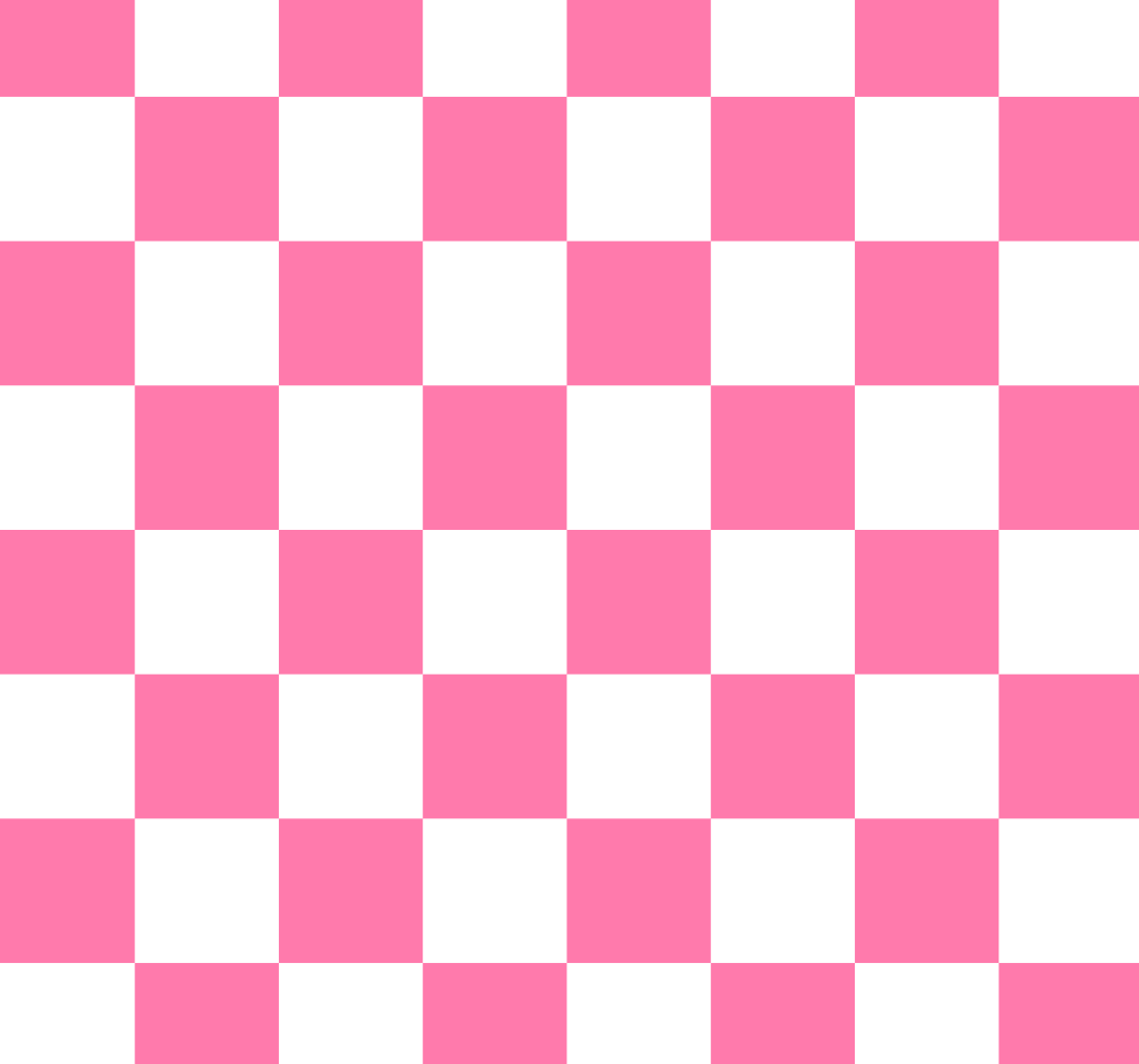 Tappeto pvc cucina a quadri rosa - TenStickers