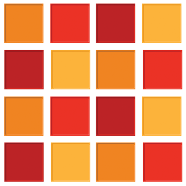 Tappeto vinile bagno piastrelle calde - TenStickers