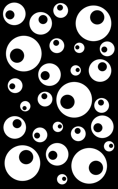 Tappeto vinile bagno perle d'acqua - TenStickers