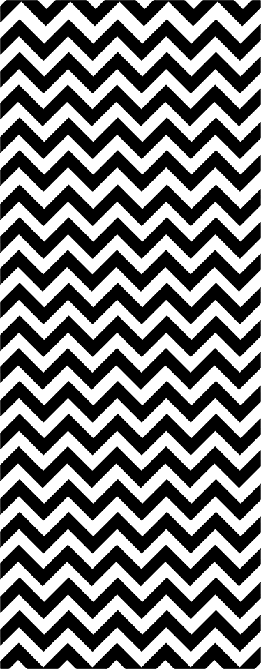 Tappeto vinile bagno linee triangolari - TenStickers