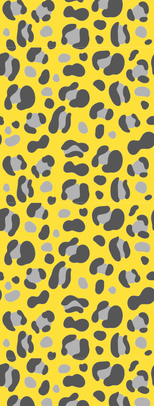 Tappeto vinile stampa animale stampa leopardata pantone - TenStickers