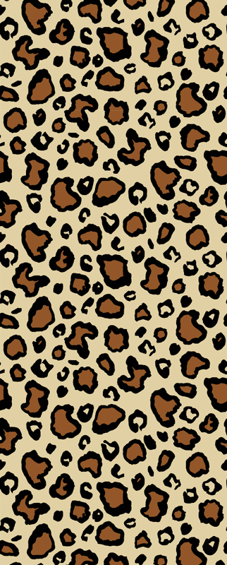 Tappeto vinile stampa animale stampa leopardata classica - TenStickers