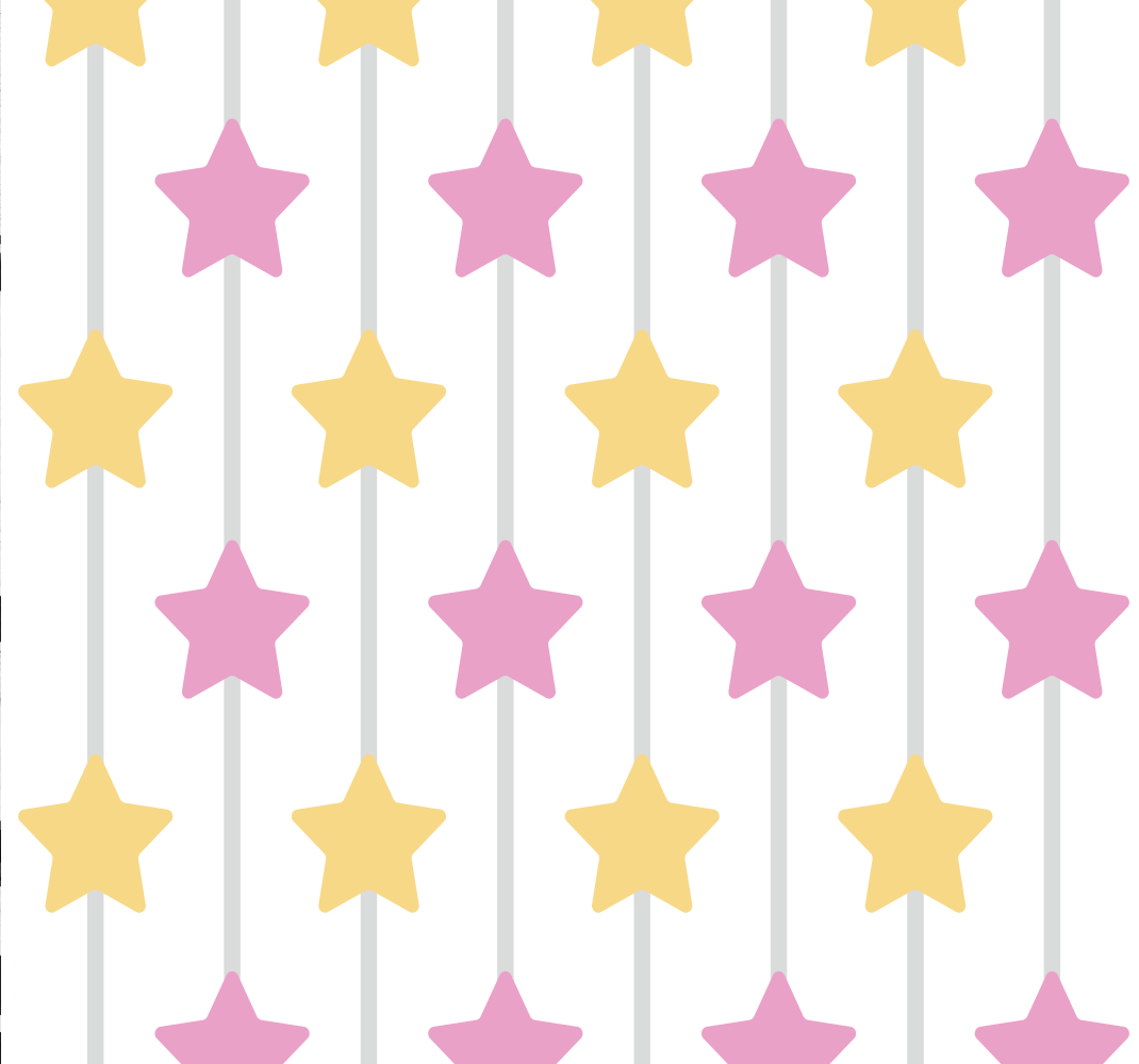 Tappetto vinile stelle dolcezza fenomenale - TenStickers