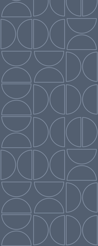 Tappeto vinile geometrico curva di simmetria rasch - TenStickers