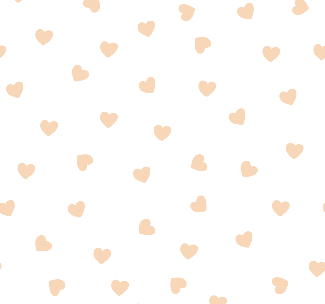 Tappeto vinile camera da letto cuori piccoli - TenStickers