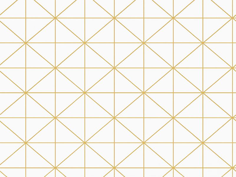 Tappeto vinile camera da letto geometrico oro - TenStickers