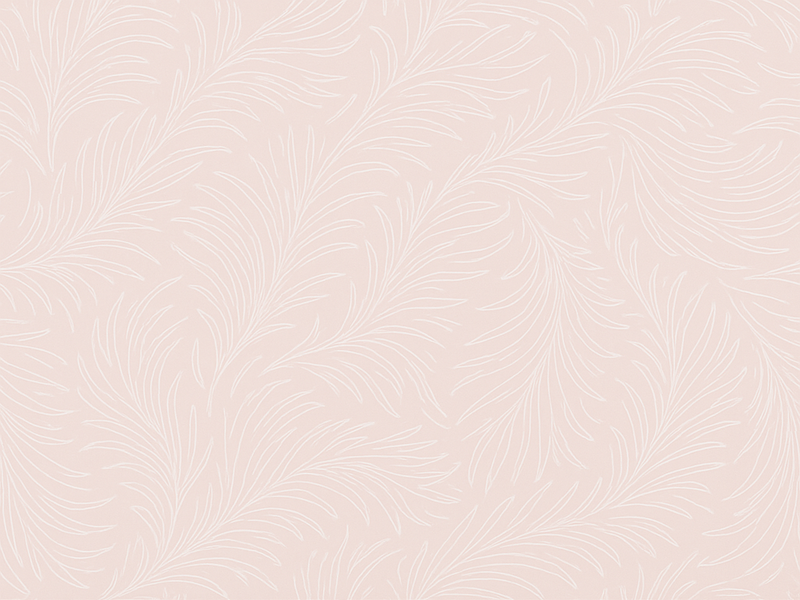 Tappeto vinile camera da letto rosa botanico morbido - TenStickers