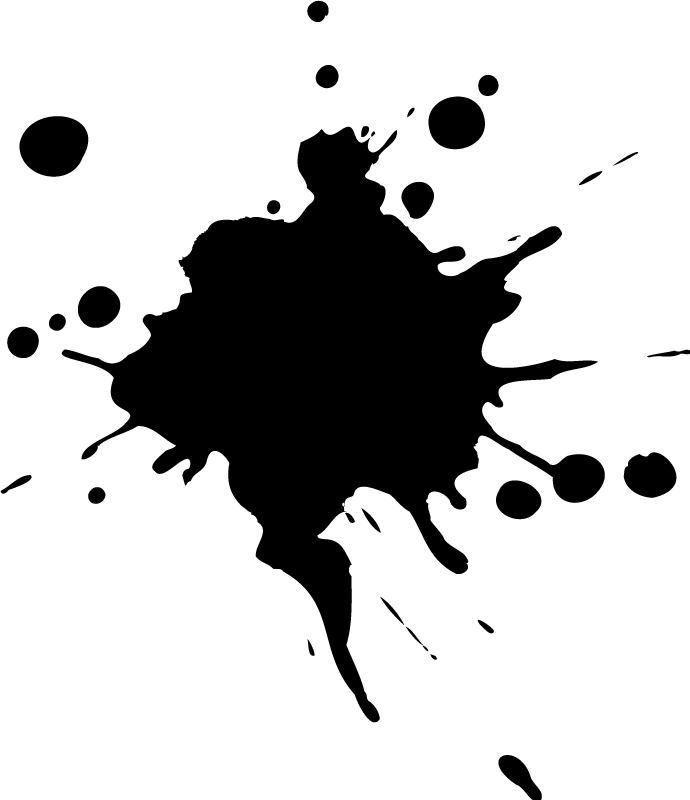 Tappeto vinile geometrico effetto splash grafico - TenStickers