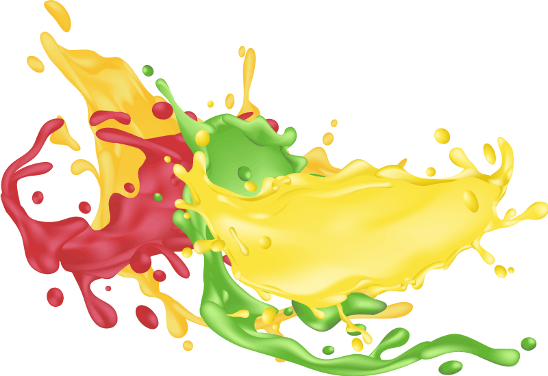 Tappeto vinile geometrico forme di colore splendente - TenStickers