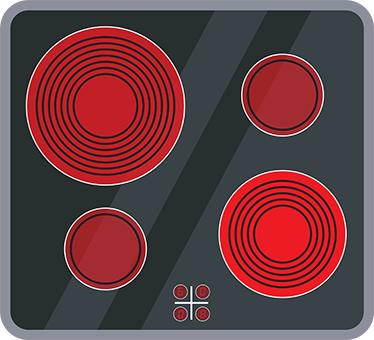 Tappeto vinile per bambini cucina in vetroceramica - TenStickers