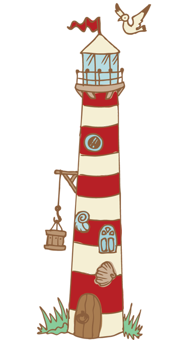 Tappeto vinile per bambini design faro - TenStickers