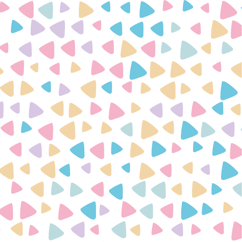 Tappeto vinile per bambini colori pastello - TenStickers