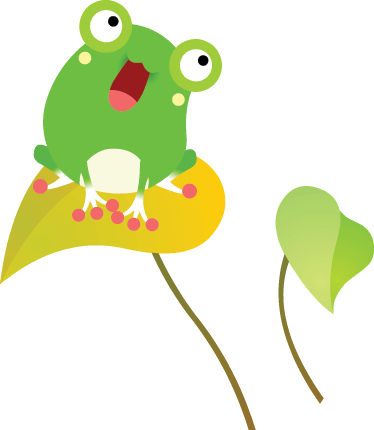 Tappeto vinile per bambini rana che canta - TenStickers