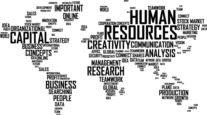 Tappeto vinile mappamondo per aziende - TenStickers