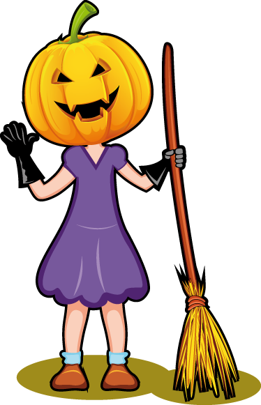 Tappeto vinile per bambini illustrazione halloween - TenStickers