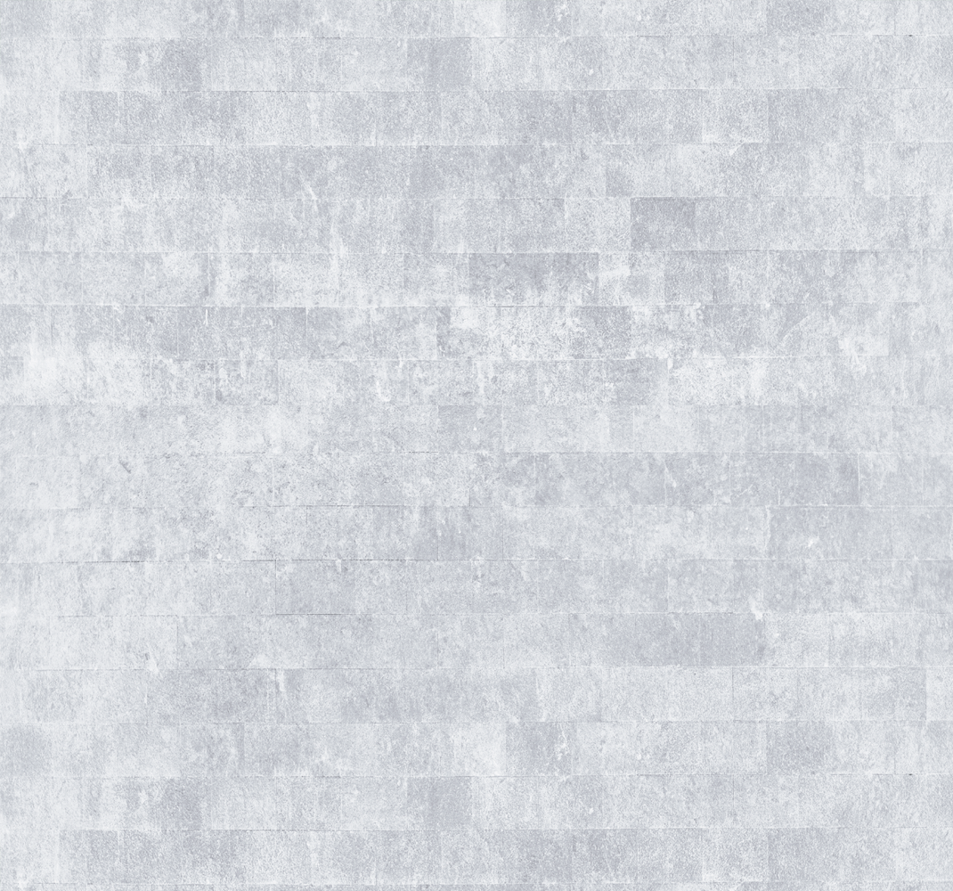 Tappeto vinile bagno motivo mattonella grigia usurata - TenStickers