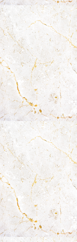 Tappeto vinile bagno marmo grigio e oro - TenStickers