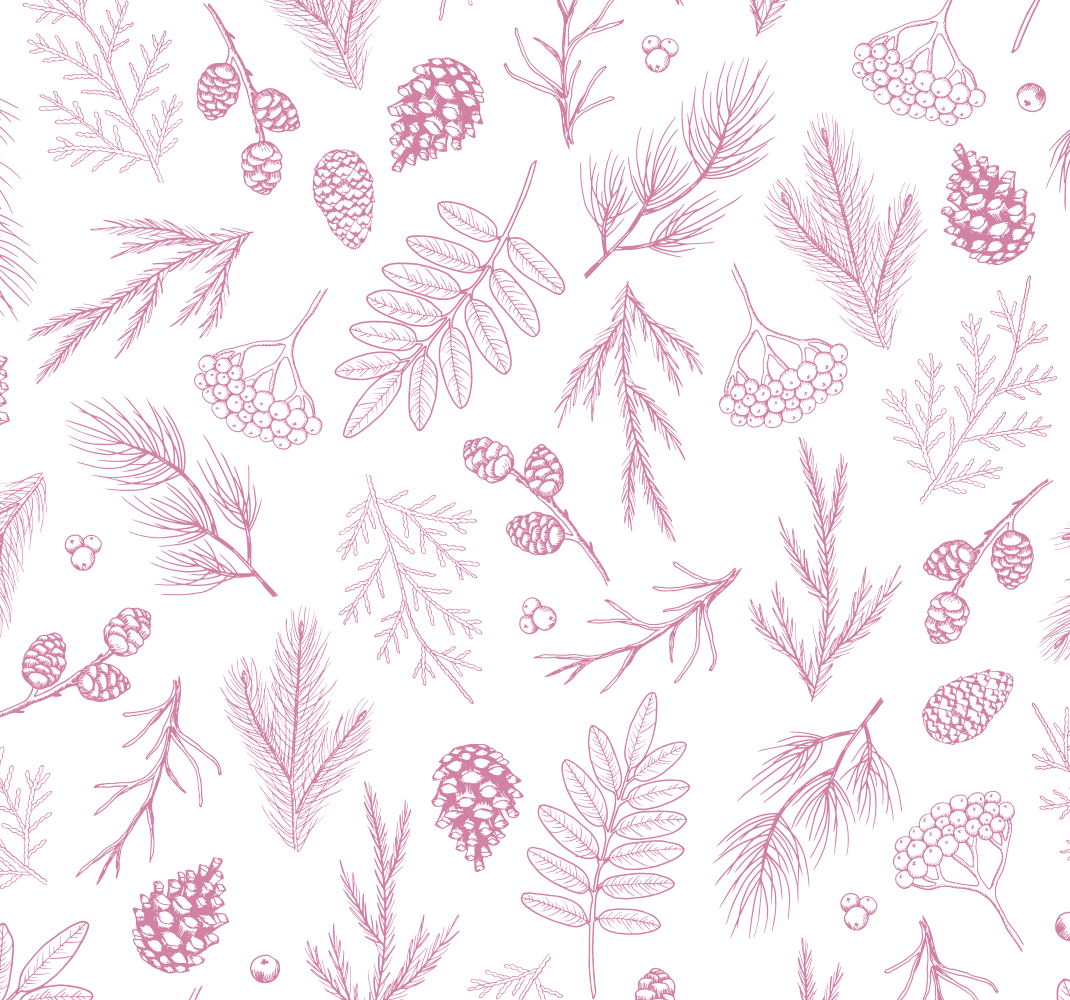 Tappeto vinile bagno sfondo bianco pino rosa - TenStickers