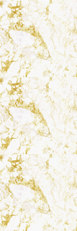 Tappeto vinile bagno texture marmo onice beige - TenStickers
