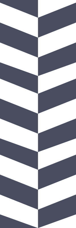 Tappeto vinile bagno motivo righe blu navy - TenStickers