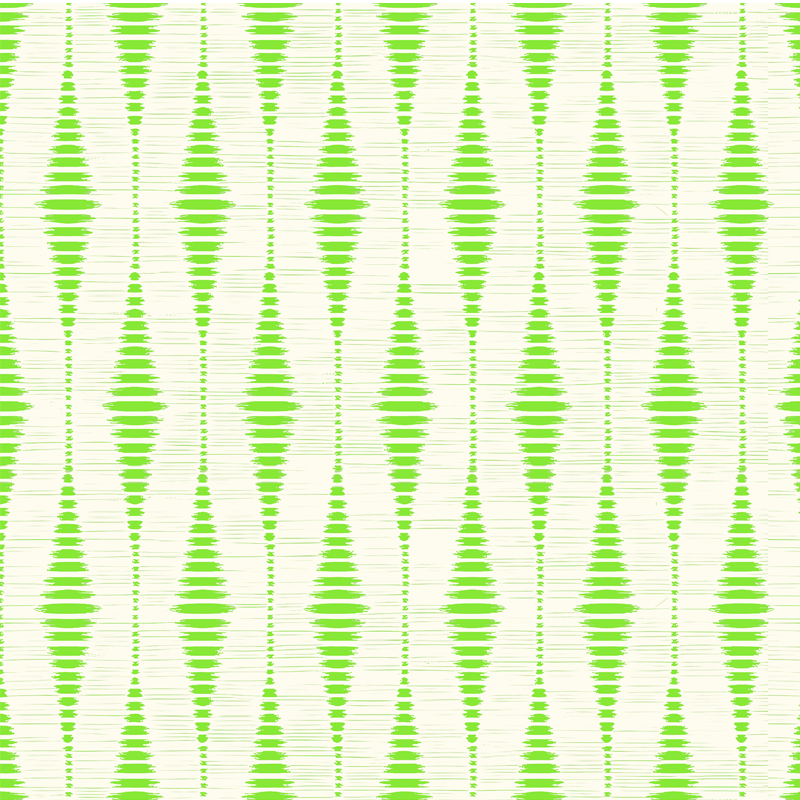 Tappeto vinile geometrico ikat verde rabaul - TenStickers