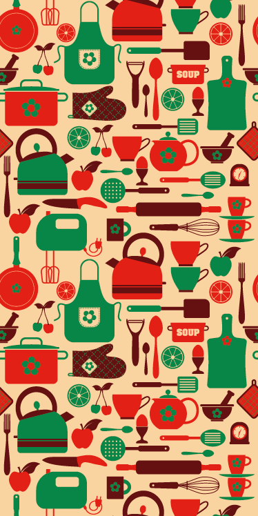 Tappeto pvc cucina rivestimento per mobili cucina - TenStickers