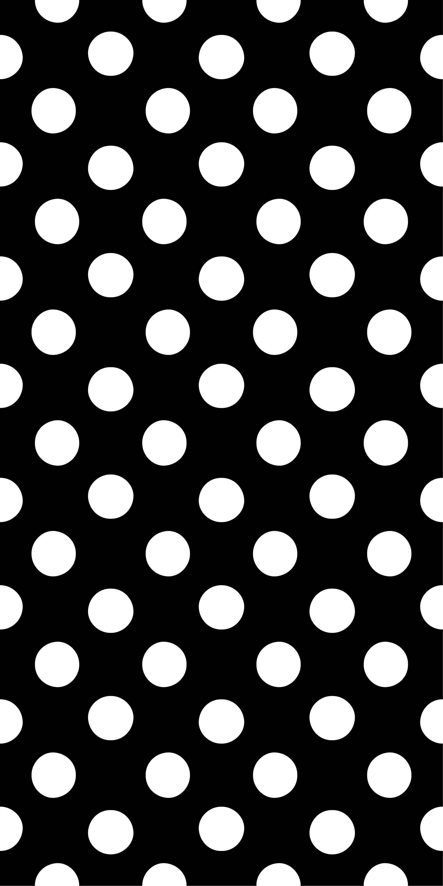 Tappeto pvc cucina motivo a pois - TenStickers