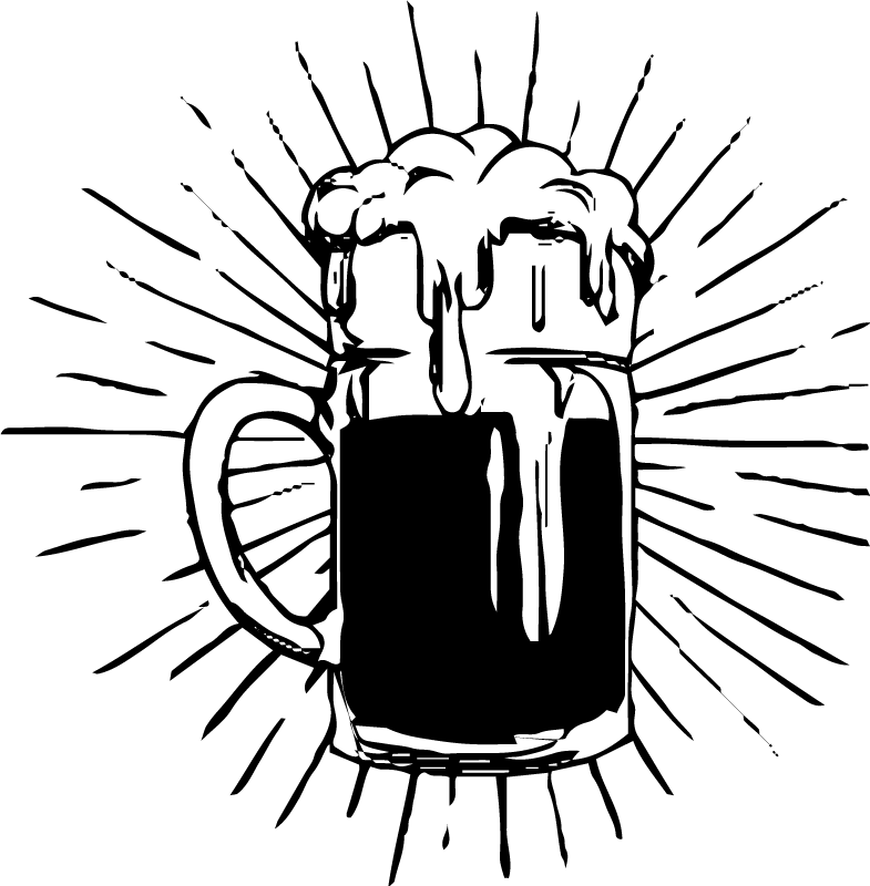 Tappeto pvc cucina luce birra - TenStickers