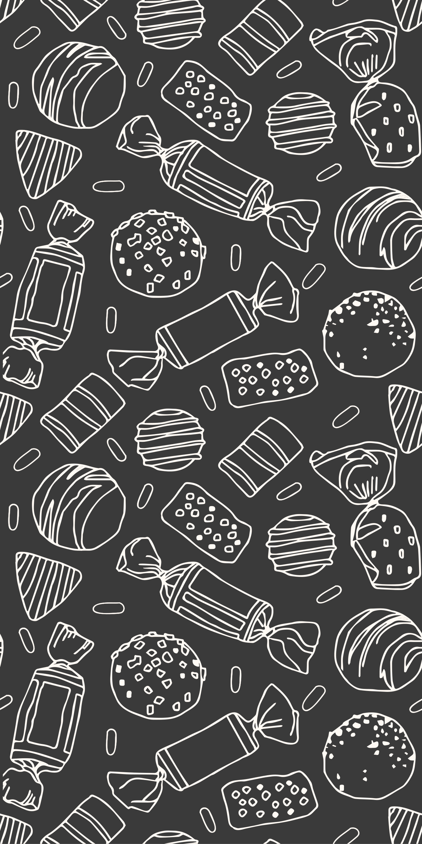 Tappeto pvc cucina caramelle patron - TenStickers