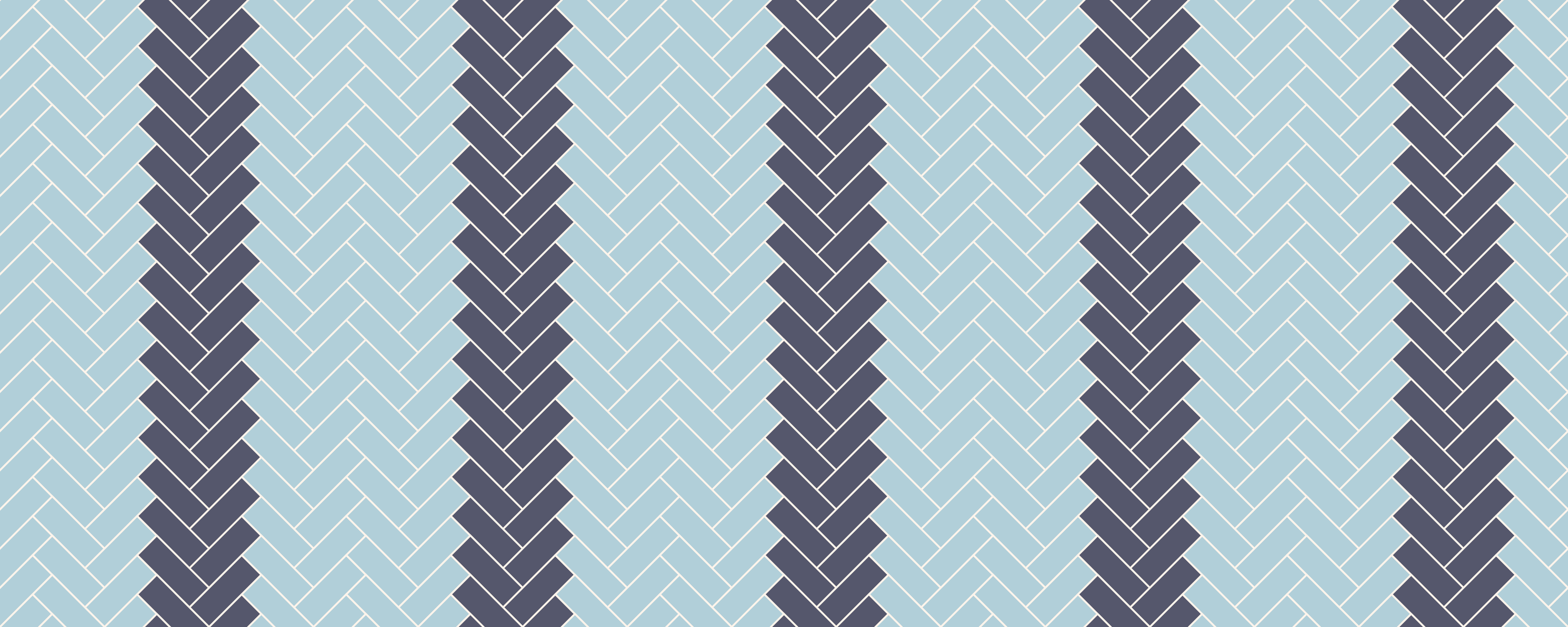 Tappeto pvc cucina a zigzag - TenStickers