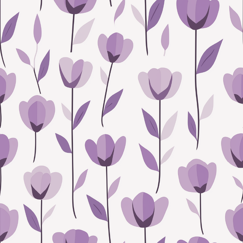 Tappeto pvc cucina design a fiori - TenStickers
