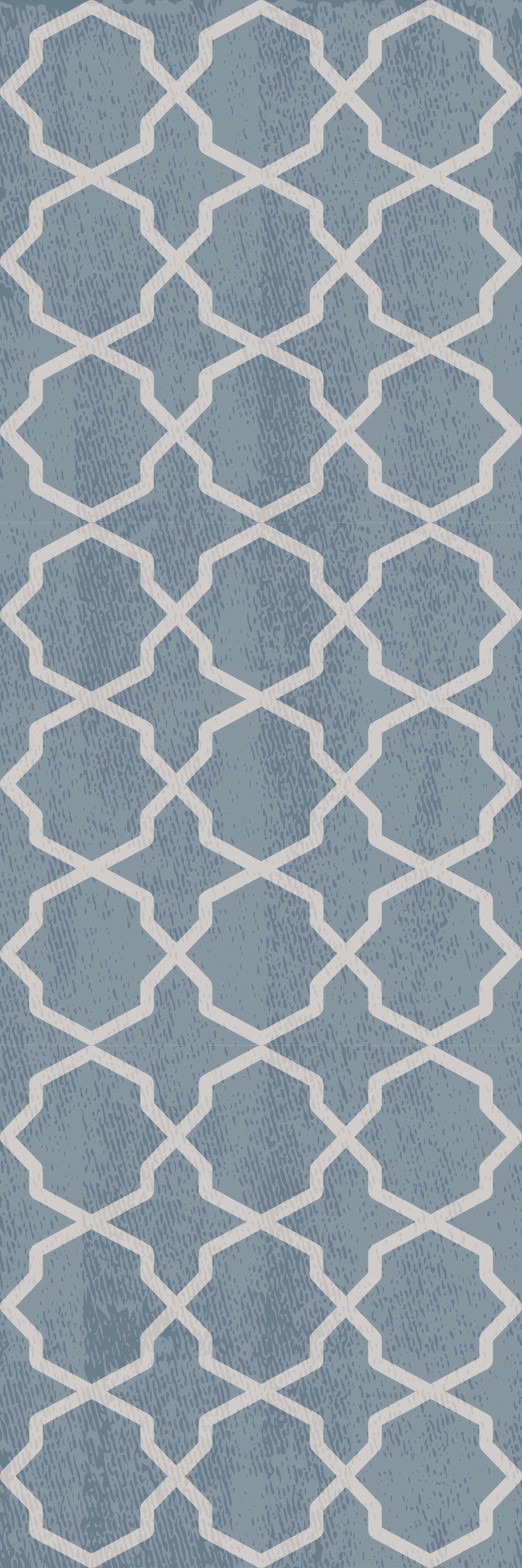 Tappeto vinile camera da letto motivo hamptons grigio - TenStickers