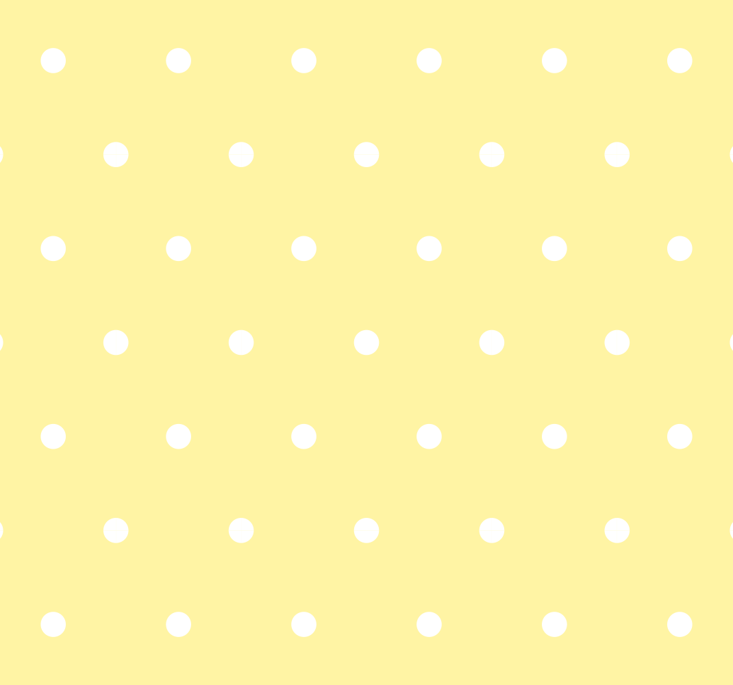 Tappeto vinile camera da letto pois regolari su giallo - TenStickers