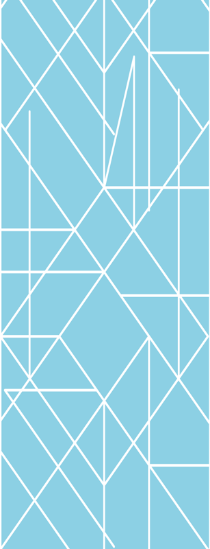 Tappeto vinile nordico mosaico geometrico nordico - TenStickers