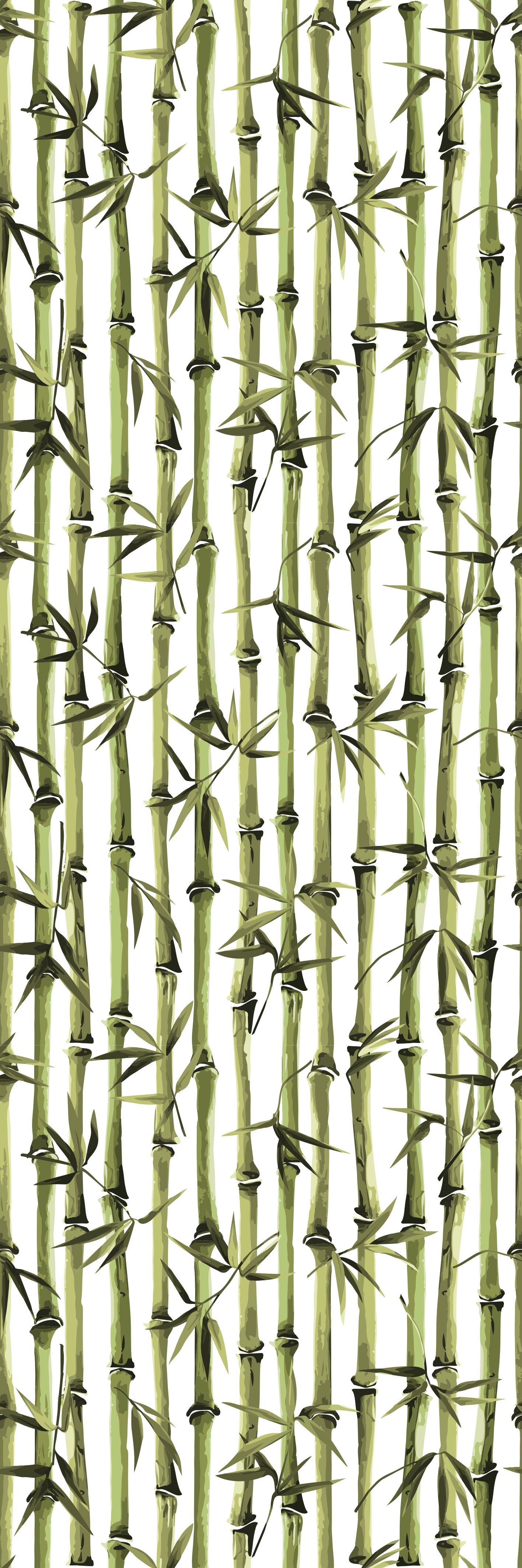 Tappeto vinile natura rami a motivo bamboo - TenStickers