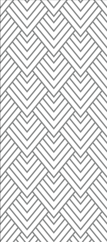 Tappeto vinile motivi motivo triangolo bianco geometrico - TenStickers