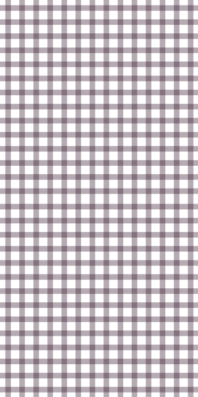 Tappeto vinile motivi gingham lilla - TenStickers