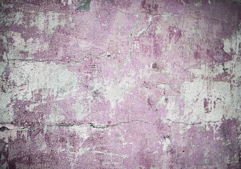 Tappeto vinile motivi cemento grigio e rosa - TenStickers