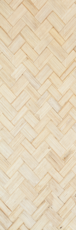 Tappeto vinile motivi parquet a spina di pesce bianco - TenStickers