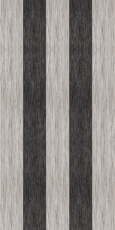 Passatoia corridoio vinile effetto legno bianco e nero - TenStickers