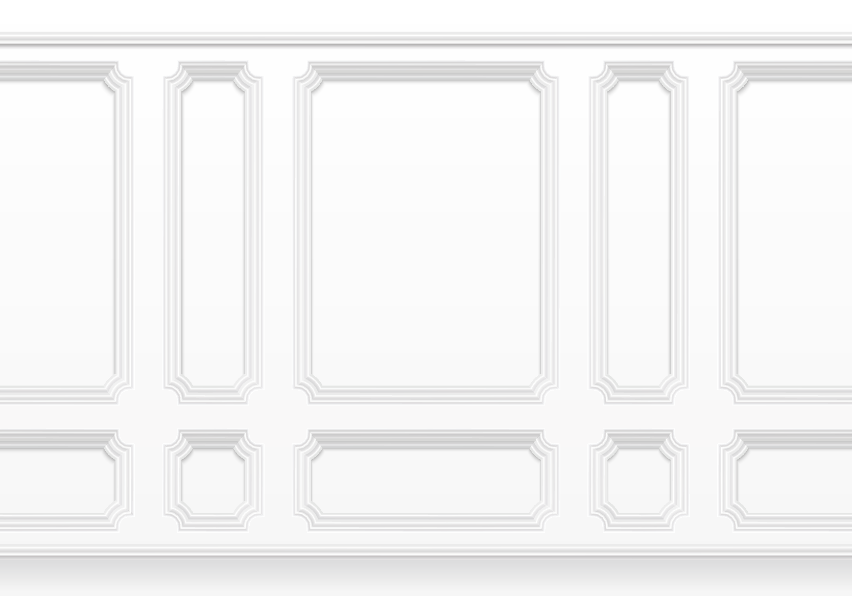 Tappeto vinile bianco a quadri classici - TenStickers