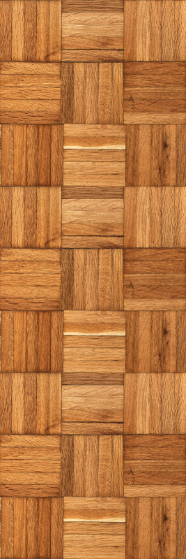 Tappeto vinile marrone motivo legno senza giunte - TenStickers