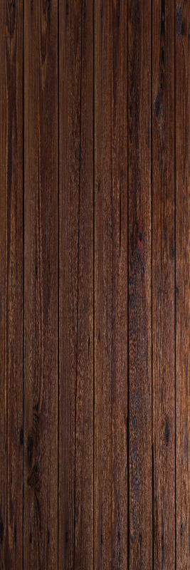 Tappeto vinile marrone assi di legno rustico scuro - TenStickers