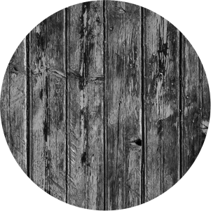 Tappeto vinile nero a motivo legno grigio - TenStickers