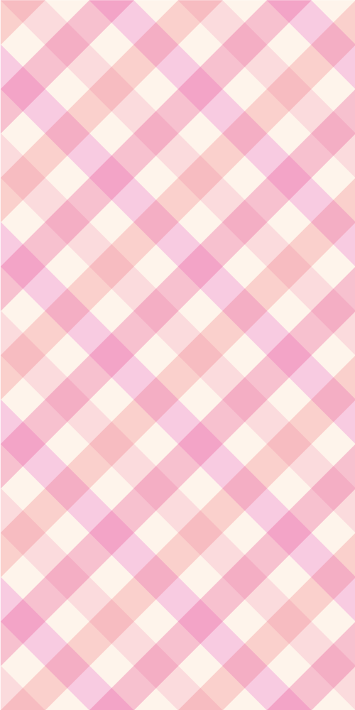 Tappeto vinile rosa a quadri rosa - TenStickers