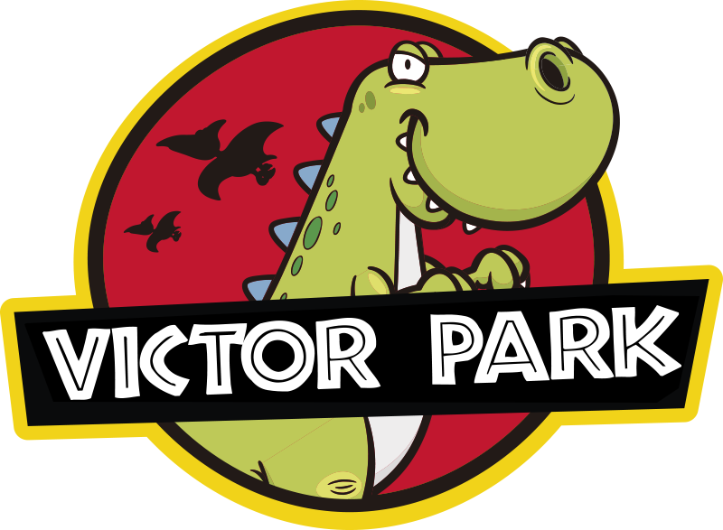 Tappeto in vinile per bambini jurassic park - TenStickers
