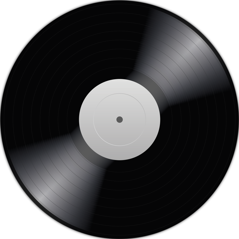 Tappeto vinile motivi progettazione di dischi in vinile - TenStickers