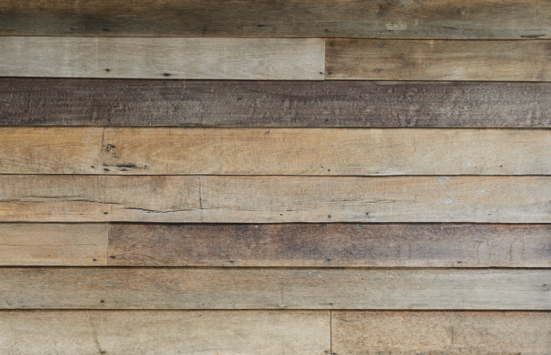 Tappeto vinile effetto legno dettaglio della tavola di legno - TenStickers