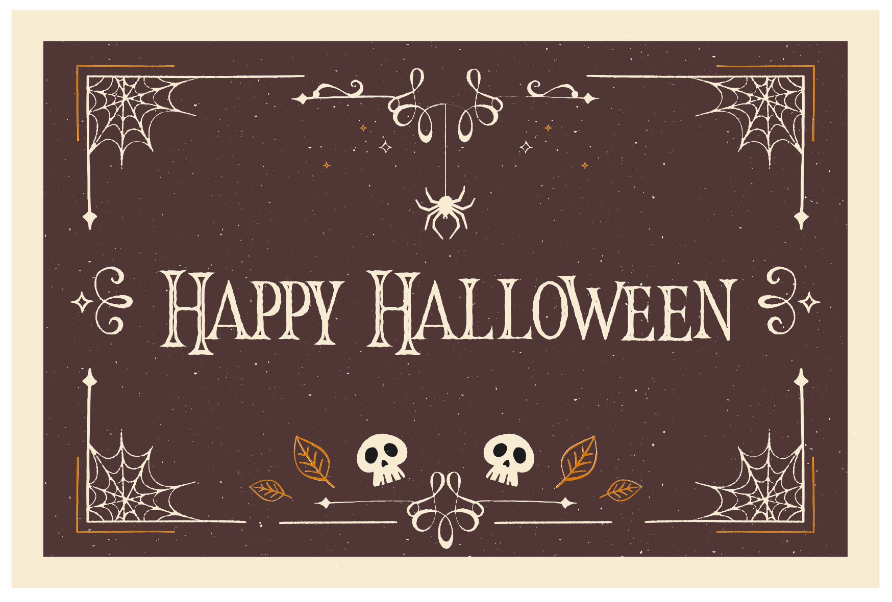 Tappeto vinile halloween tema festa di halloween - TenStickers