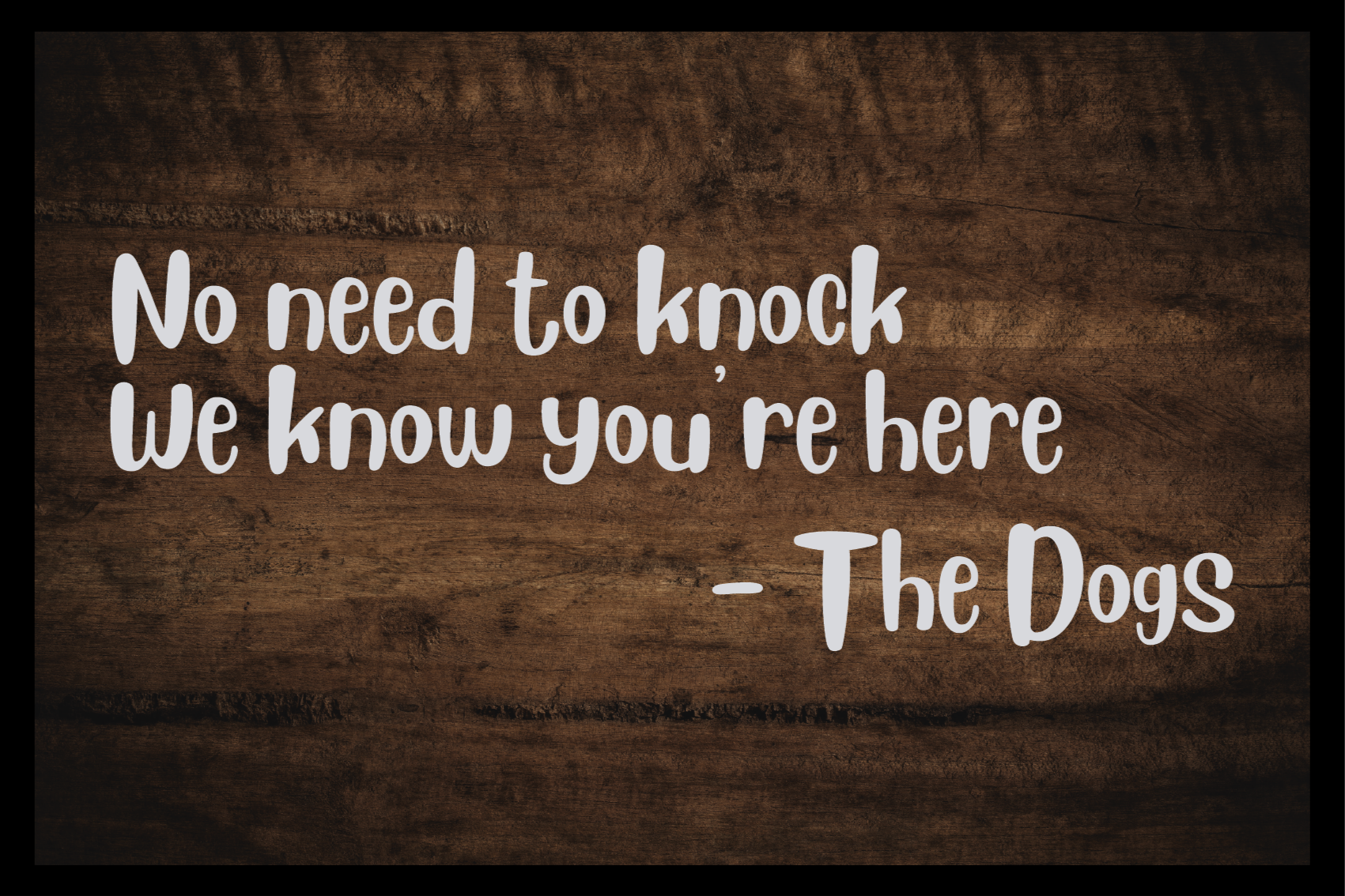 Tappeto vinile frase ingresso preventivo di benvenuto - TenStickers